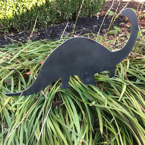 metal dinosaur yard art